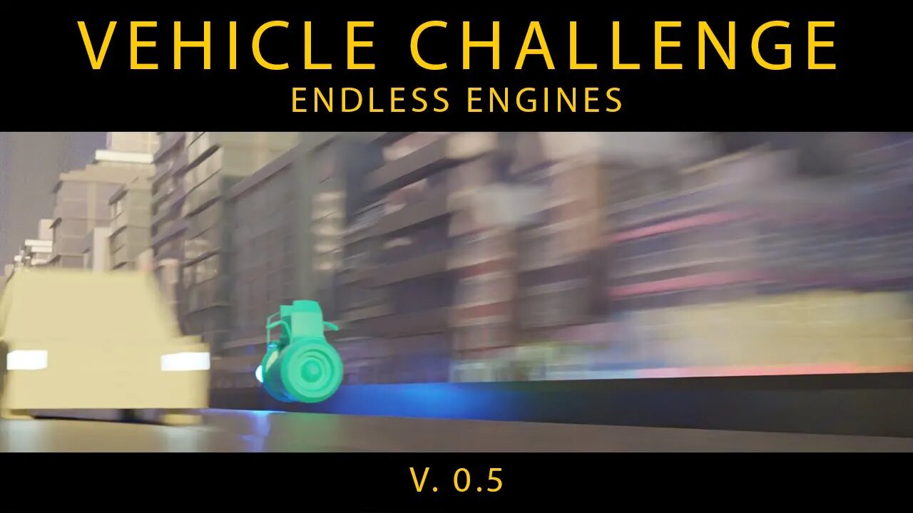 Endless Engines 3D Community Challenge -v0.6- Blender 3.1