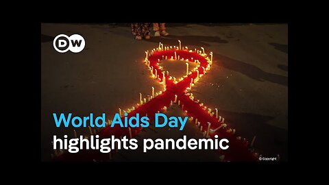 UNAIDS numbers show that nearly 40 million people were living with HIV last year | DW News