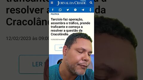 Tarcísio VS Cracolândia
