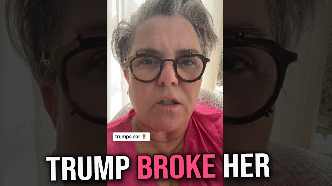 Actress Rosie O'Donnell LOSES IT, claims Trump WASN'T hit by a bullet during ASSASSINATION ATTEMPT