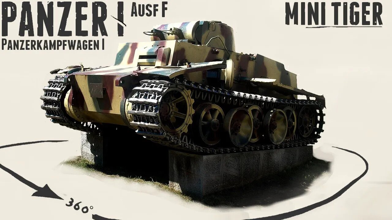 Panzer I Ausf.F. - Mini Tiger - Walkaround - Belgarde.