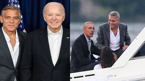 George Clooney Blaming Barack Obama for Making Him Denounce Biden? Celebs Turning On Each Other?