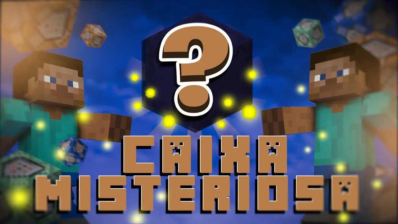 Caixa Misteriosa feita com command block - (Minecraft Bedrock)