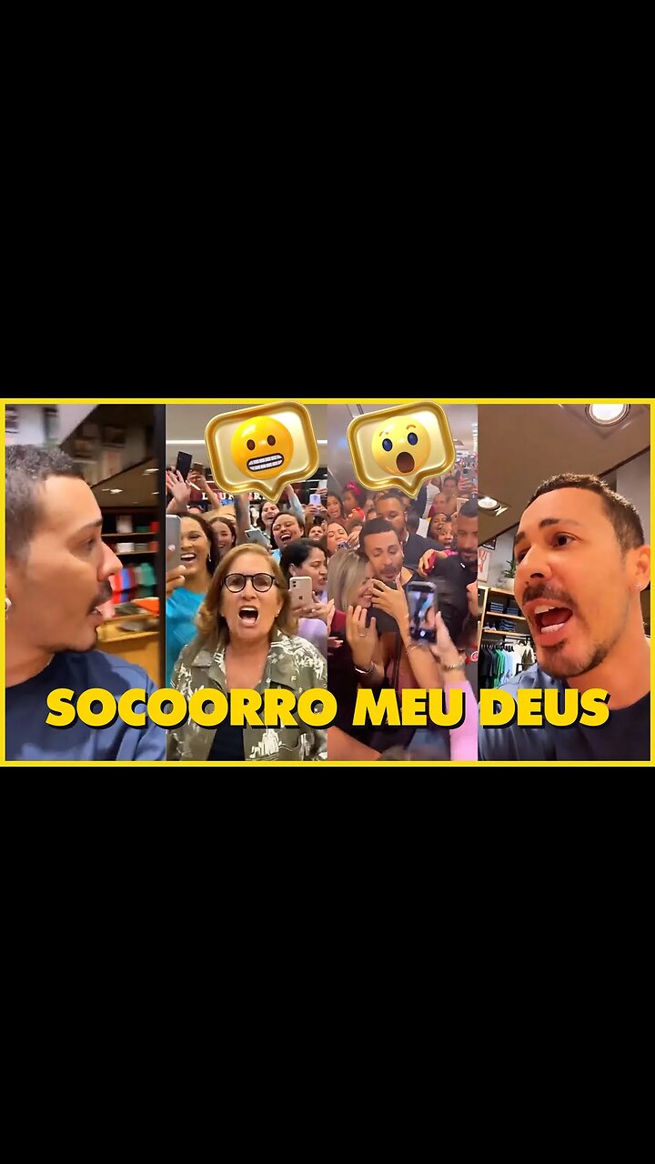 CARLINHOS CELEBRIDADE ENTRA NO SHOPPING EM RECIFE E SE DESESPERA COM SEUS FÃS