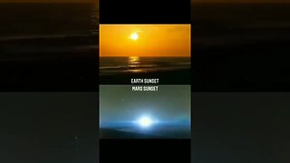 Earth Sunset Vs Mars Sunset