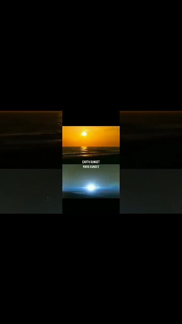 Earth Sunset Vs Mars Sunset