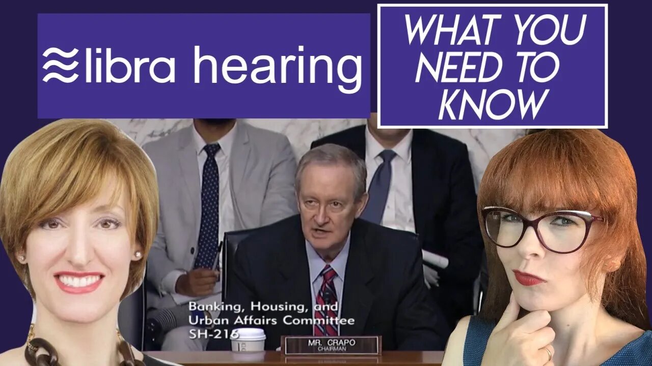 Breaking: Facebook's Libra Hearing, w/ Caitlin Long