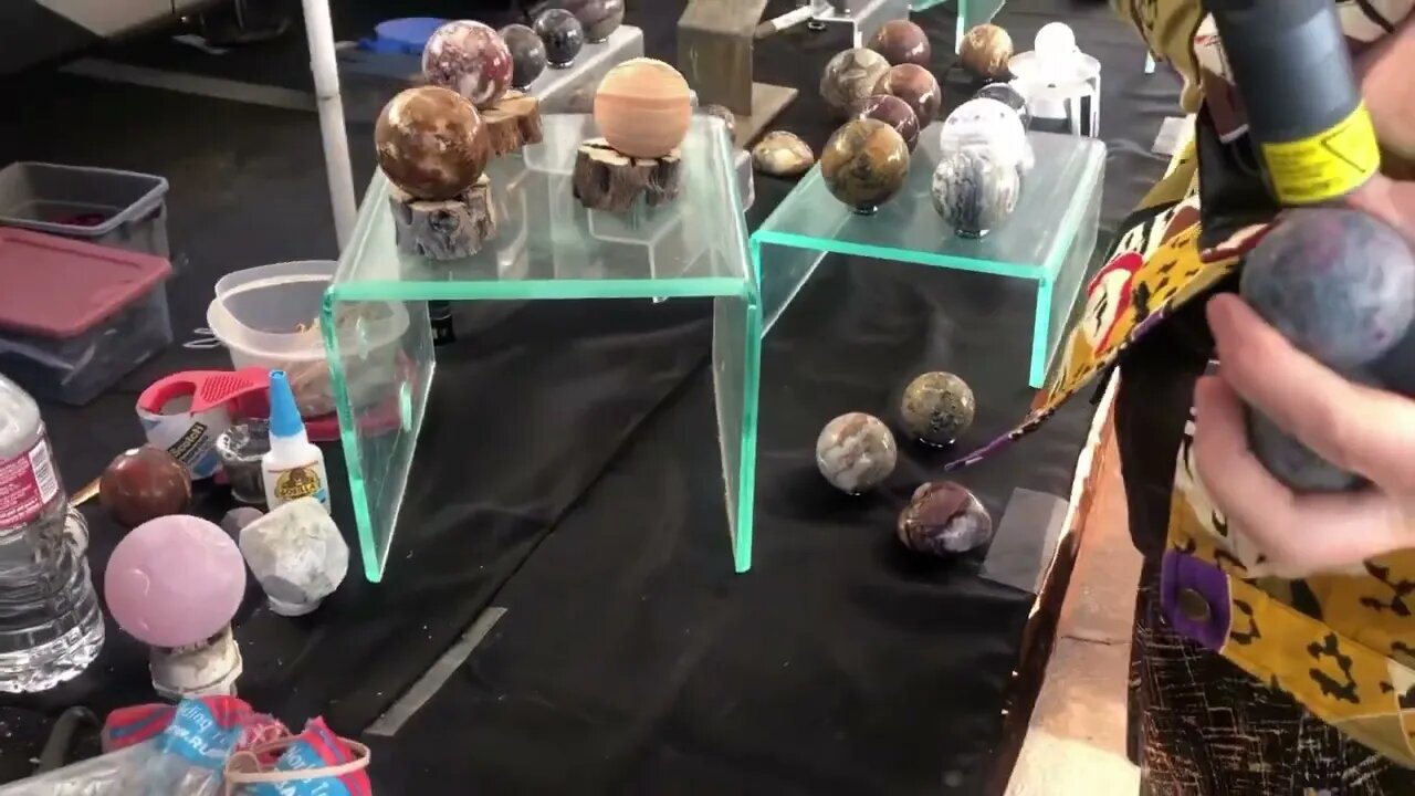 Feb. 1st 2023 at the Tucson Green and Mineral Show