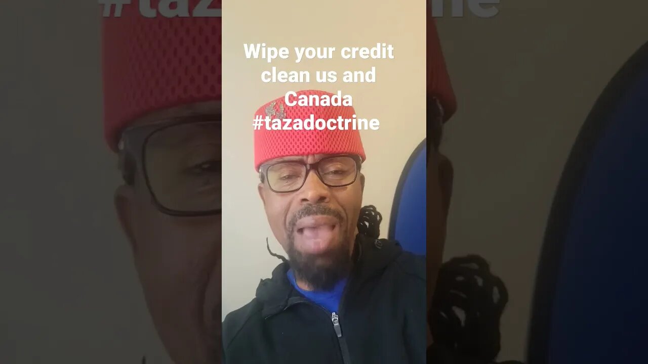 Tazadaq Book " Wipe your credit clean us and Canad" #tazadoctrine