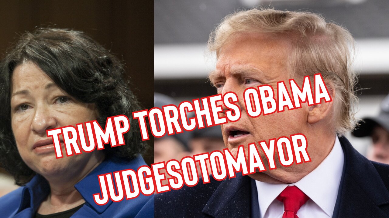 Team Trump Torches Sotomayor’s “Slam Dunk” Attempt In SCOTUS Argument