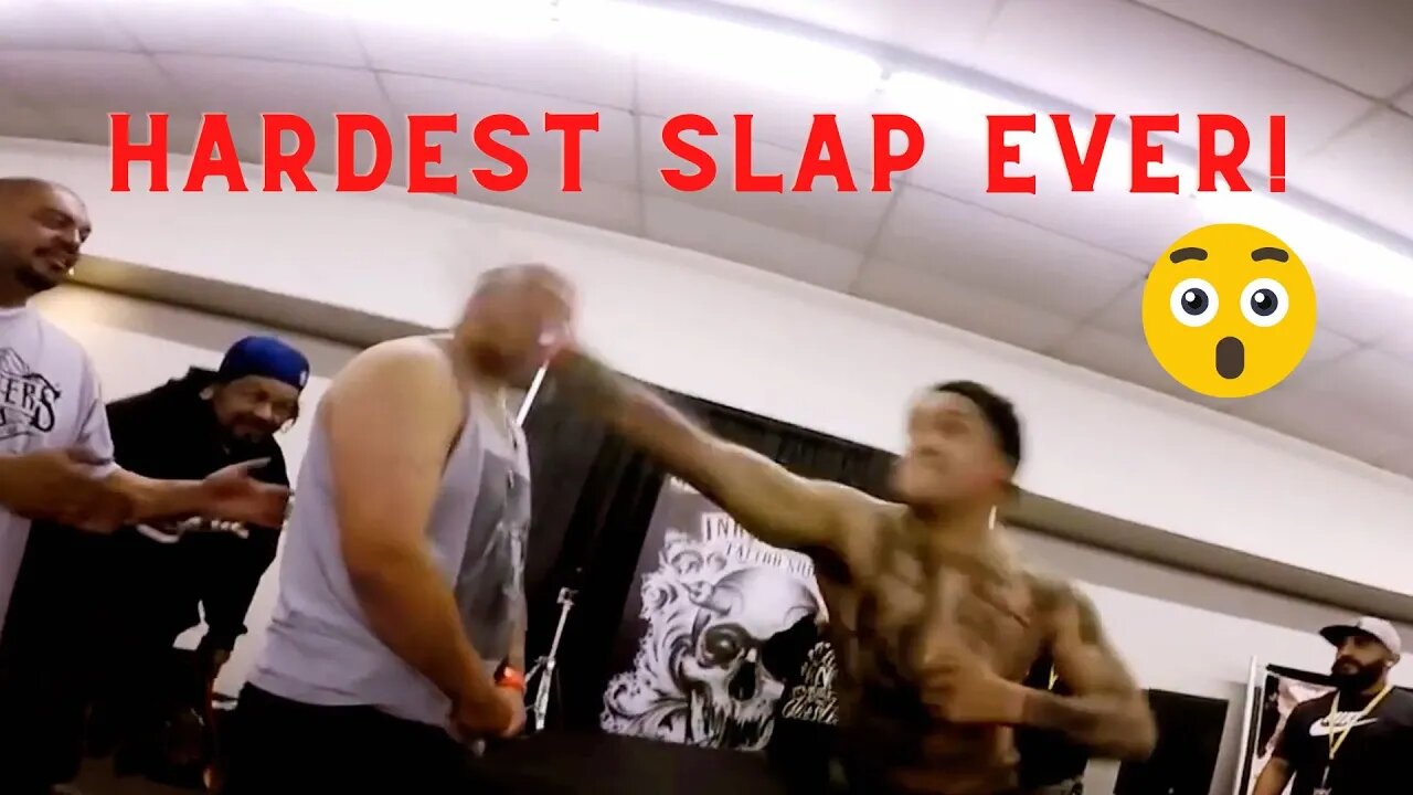 One of the HARDEST Slaps in Slap Fighting HISTORY