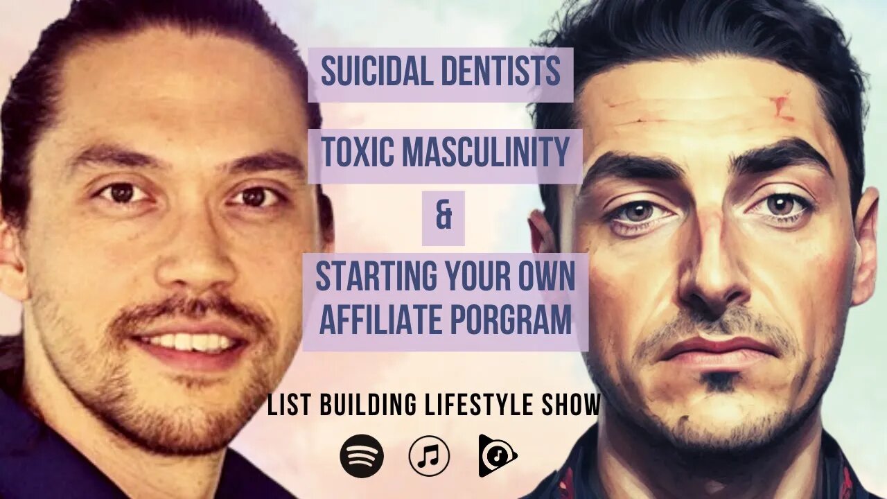 Suicidal Dentists, Toxic Masculinity And Starting Your Own Affiliate Program With Sven Platte