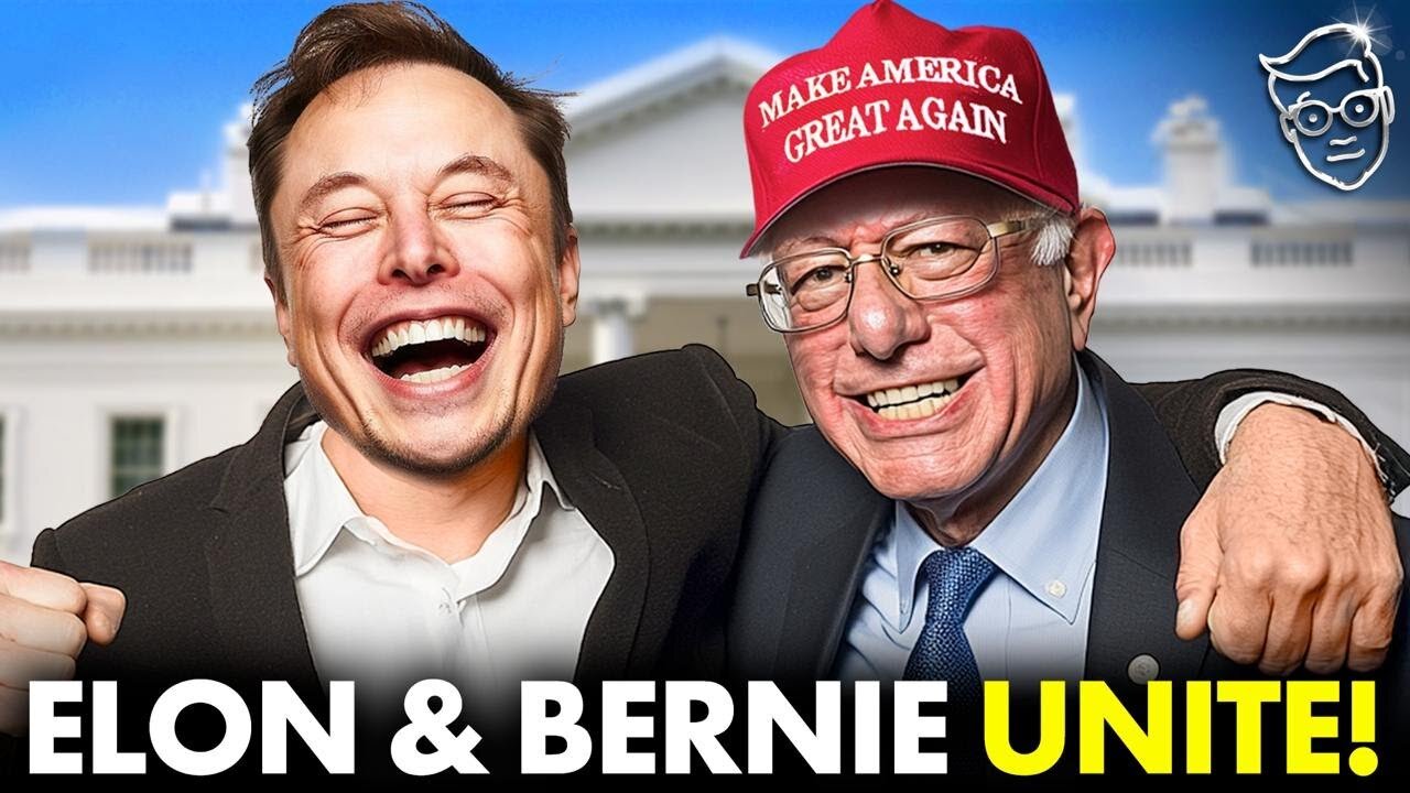 Bernie Sanders BACKSTABS Democrat Party, ENDORSES Elon Musk!!!