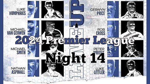 2024 Premier League Night 14 Littler v Smith