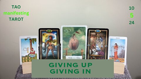 GIVEN IN - GIVE UP