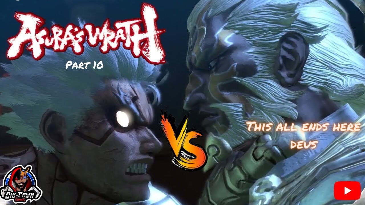 Asura's Wrath Walkthrough Part 10- Asura & Yasha vs. Deus