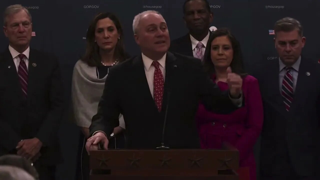 Majority Leader Steve Scalise Press Conference | February 7, 2023