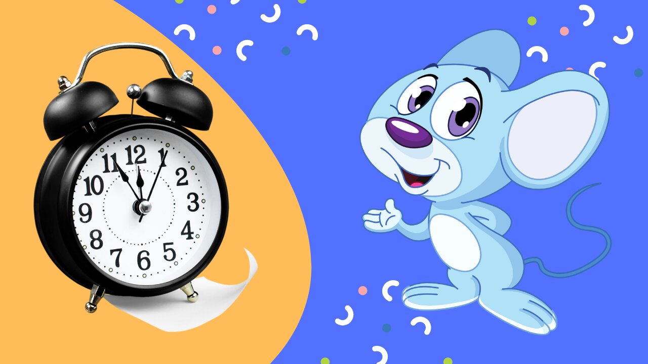 Hickory Dickory Dock Nursery Rhyme | Rhymes for kids#poem #ChildernsFun