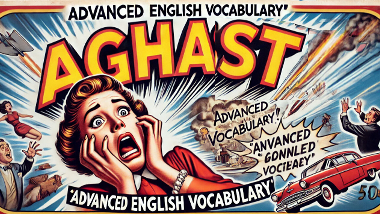 Vocabulary and Pronunciation "AGHAST" Advanced English