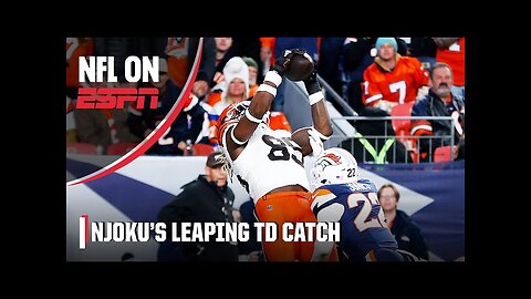 David Njoku CLIMBS THE LADDER to come down with Jameis Winston's TD pass 👏 | NFL on ESPN