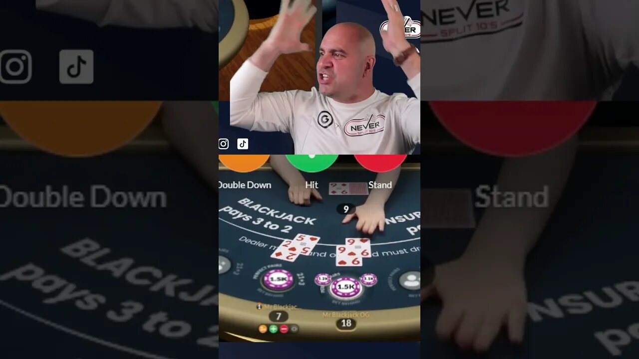 Huge Blackjack Win