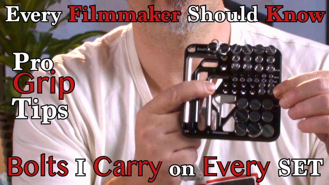 Bolts every Filmmaker and Cinematographer should carry with them ALWAYS.. #smallrig #filmmaking101