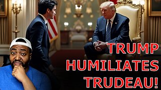 Justin Trudeau HUMILIATED As Canada PANICS After He RUSHES To Mar Lago To BEND THE KNEE To Trump!