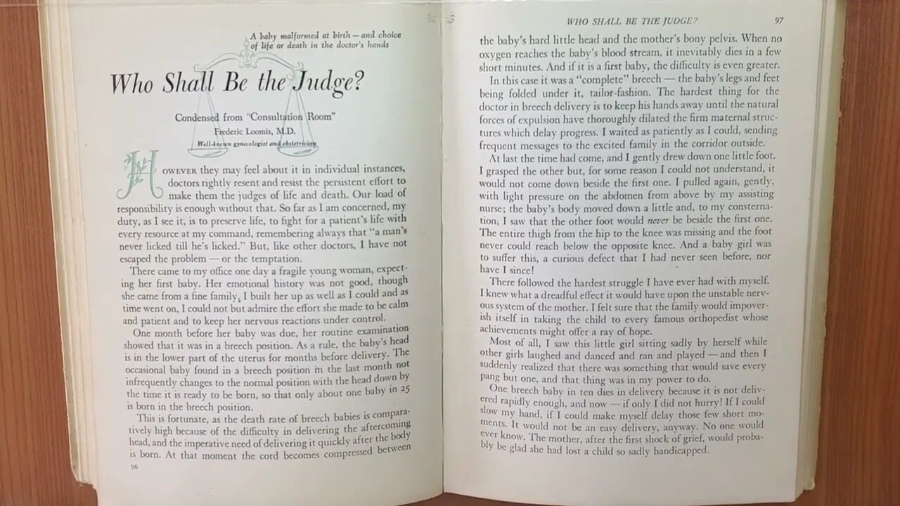 Getting the Most Out of Life 022 - Anthology From The Reader's Digest 1946 Audio/Video Book S022