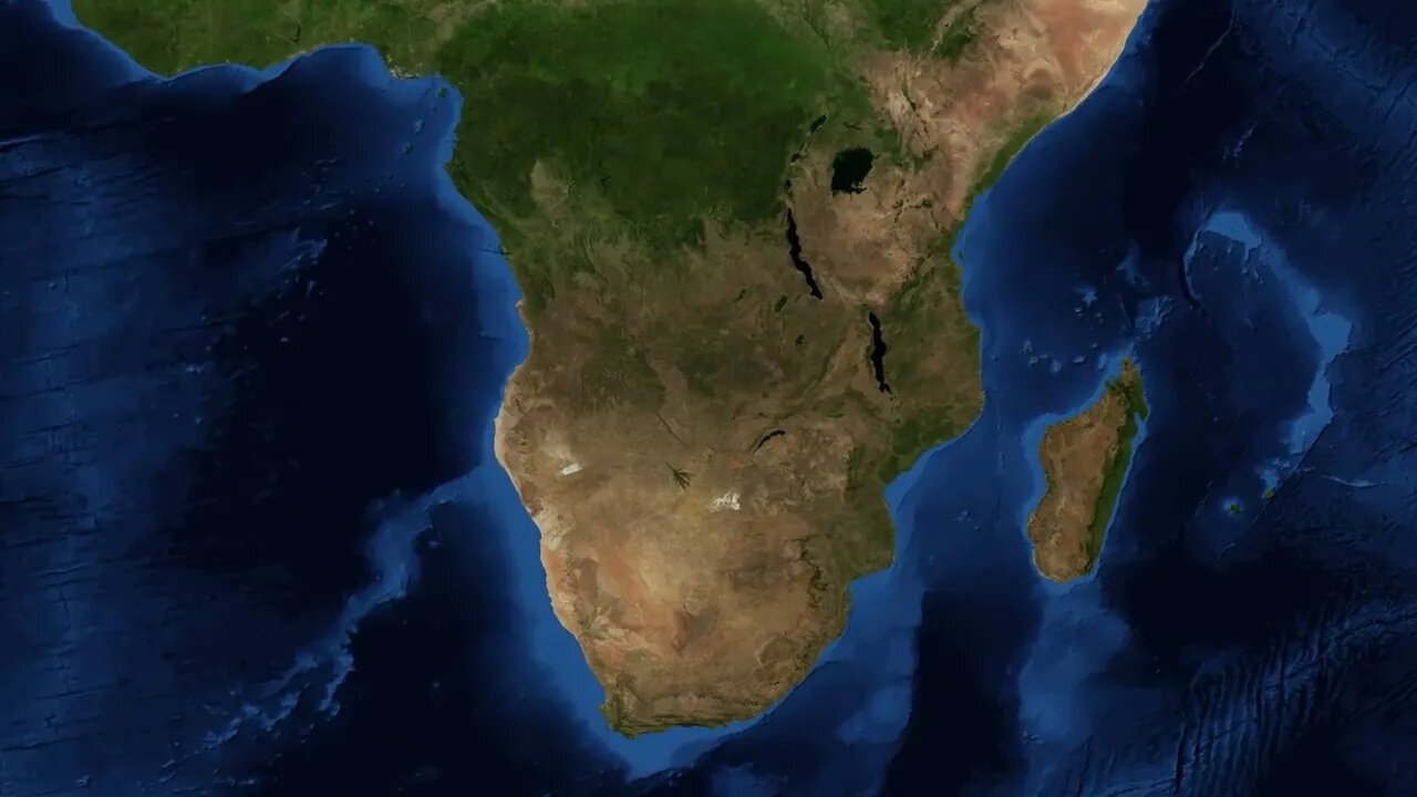 south africa from space zoom south africa officially the republic of south africa i SBV 300560670 HD