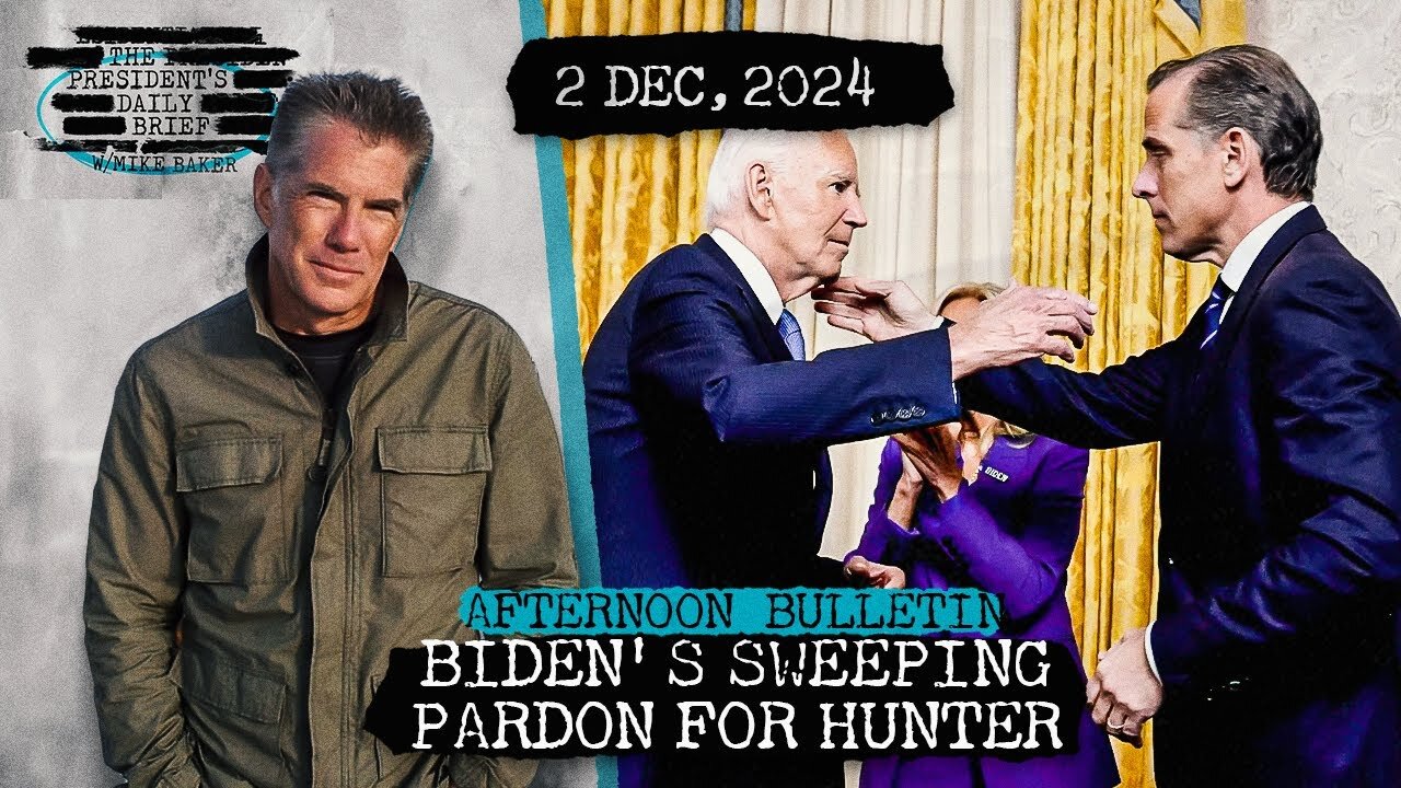 Biden's Sweeping Pardon For Hunter & Iranian-Backed Iraqi Militias Join The Fight In Syria