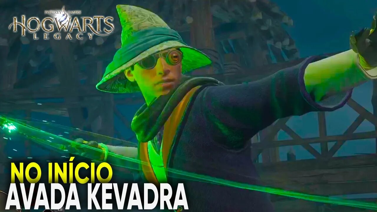 Hogwarts Legacy - Como usar a Maldição Avada Kedrava no Início do Jogo