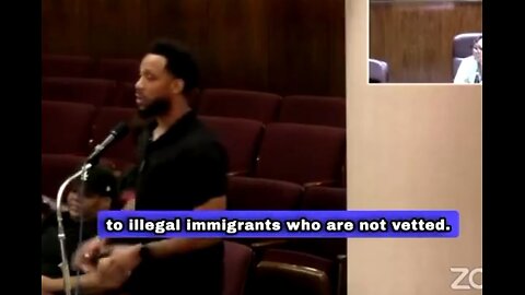 James McCoy, Chicago Black man, Harris & Biden to blame for Illegals.