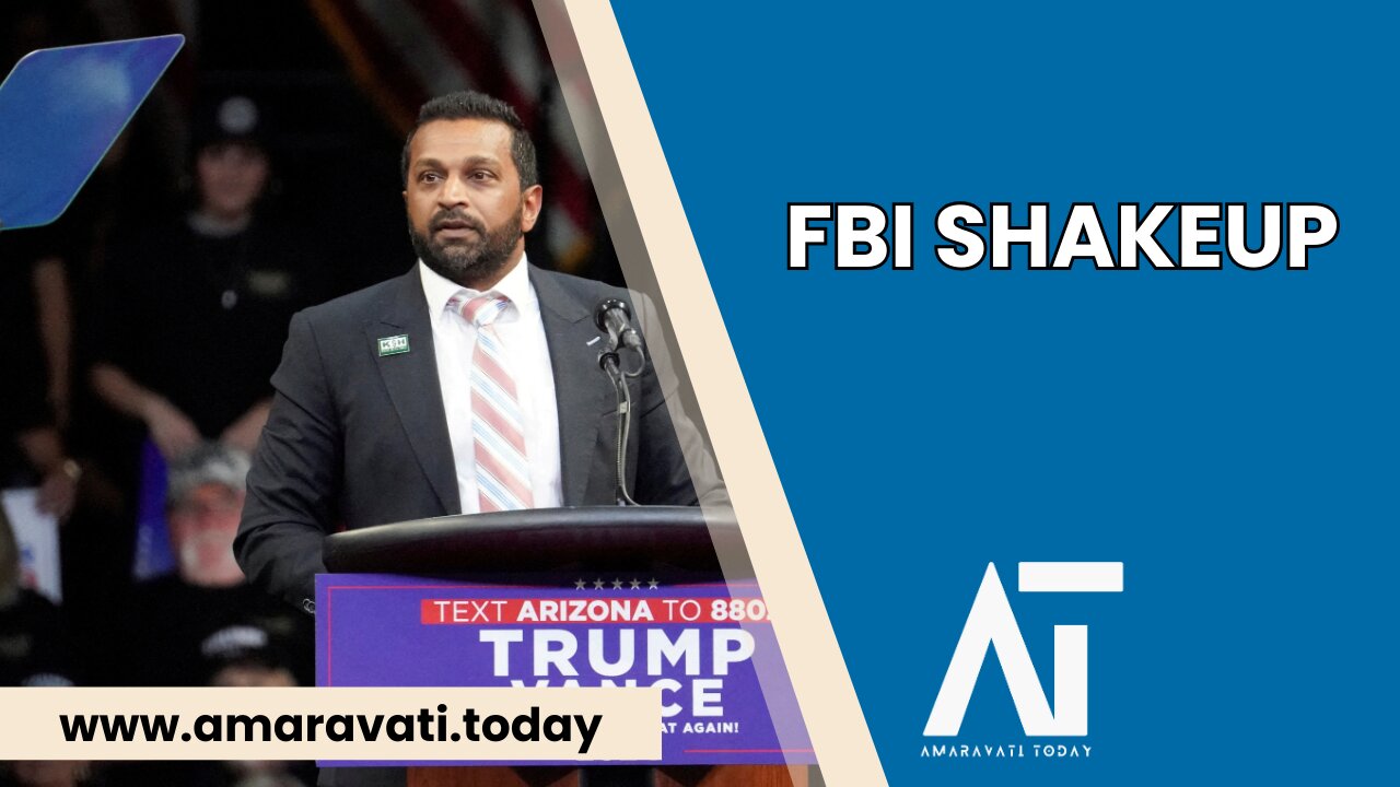 Donald Trump Nominates Kash Patel to Lead FBI, Eyes Wray’s Replacement | Amaravati Today