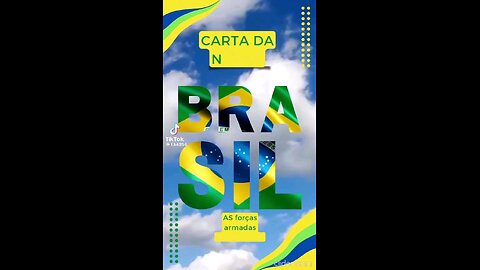 Carta da Nação Brasileira às Forças Armadas