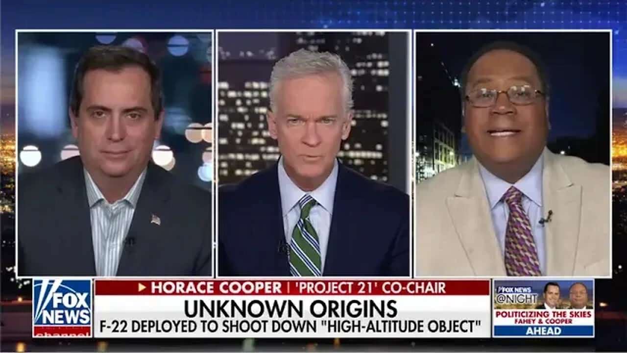 Horace Cooper Discusses Biden's Incompetence on Spy Balloons, Border Crisis