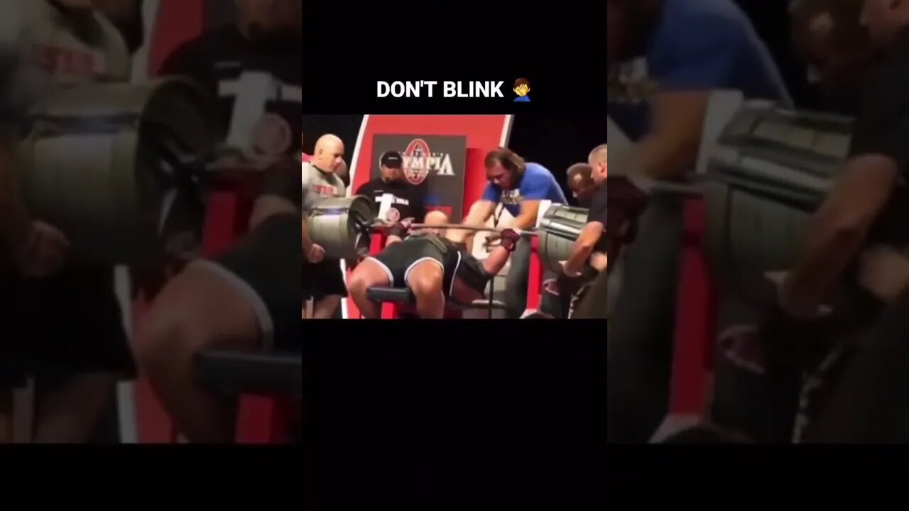 benchpress pr goes terribly wrong #shorts #benchpress