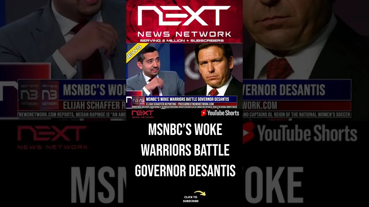 MSNBC’s Woke Warriors Battle Governor DeSantis #shorts