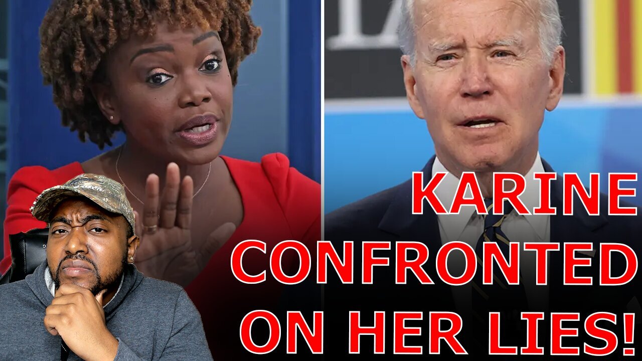 Karine Jean Pierre GASLIGHTS Reporters After CONFRONTED On Lying About Joe Biden Pardoning Hunter!