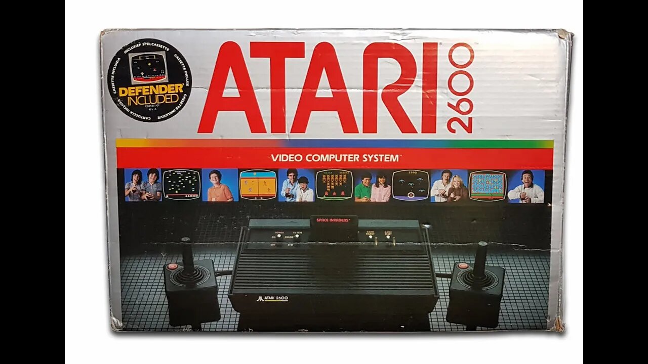 Atari 2600 System - 1982 - Commercial - 720p