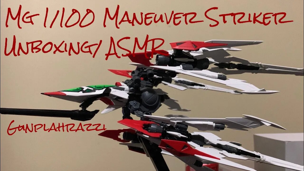 Quick Unboxing of the P bandai Master Grade 1/100 MANEUVER STRIKER GUNDAMSEED ECLIPSE BY BANDAI