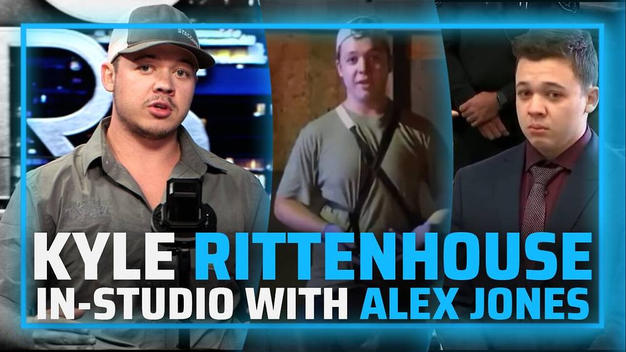 EXCLUSIVE: Kyle Rittenhouse Joins Alex Jones In-Studio For Must-Watch