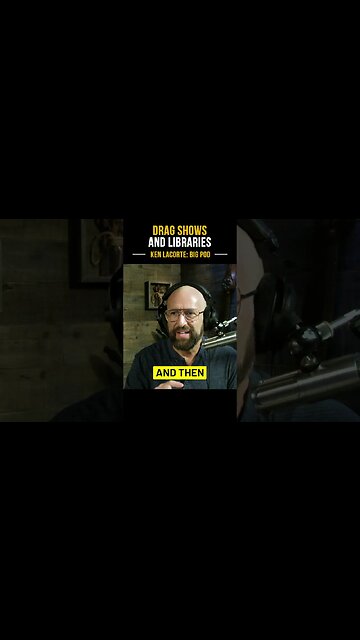 How did drag shows end up in libraries?