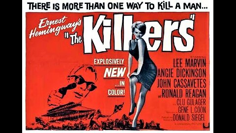 THE KILLERS 1964 Two Hitmen Decide to Find Out Why They Were Hired & by Whom FULL COLOR MOVIE in HD