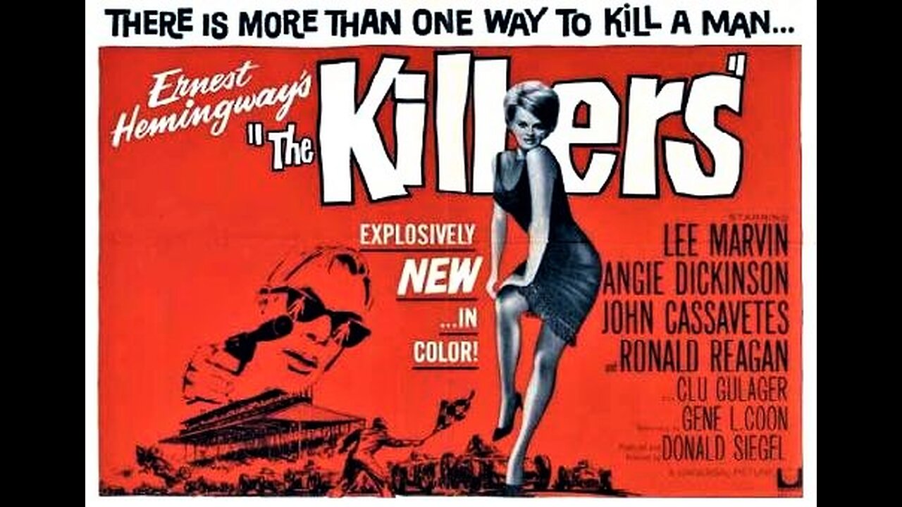 THE KILLERS 1964 Two Hitmen Decide to Find Out Why They Were Hired & by Whom FULL COLOR MOVIE in HD