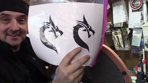 BHP1842 EVA foam Viking Shield Axe model build cosplay prop