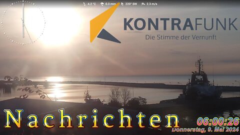 Kontrafunk Nachrichten Radio 09.Mai 2024 – 06:00 Uhr #news, #habeck, #baerbock, #denkeselbst