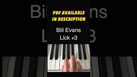 Bill Evans Lick #3