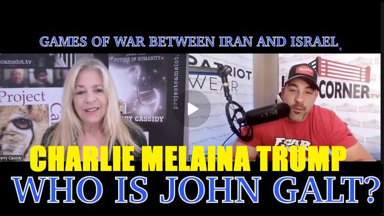 KERRY CASSIDY ON W/ NINO RODRIGUEZ: IRAN VS. ISRAEL THE GAME. TY JGANON, SGANON, PASCAL NAJADI