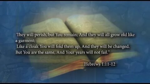 Hebrews 1:10 – 2:4, Jan 29, 2023; We Must Give the More Earnest Heed