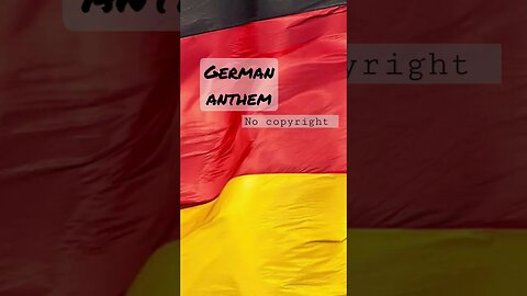 German Anthem - Subscribe For More #shorts #germananthem #deutchland